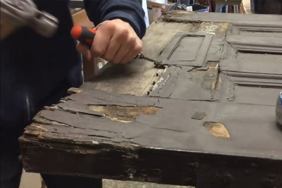 Ben Lomond-wooden-door-repair